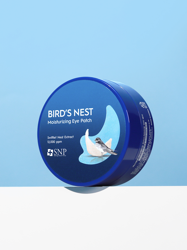 SNP BIRD'S NEST Moisturizing Eye Patch 60EA Per Jar, 3-pack