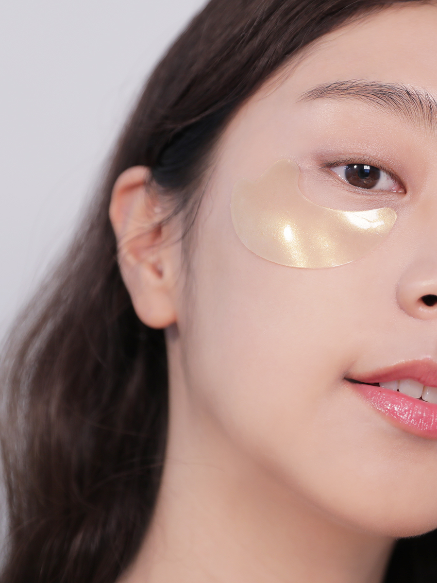 SNP GOLD & COLLAGEN Firming Eye Patch 60EA Per Jar, 3-pack