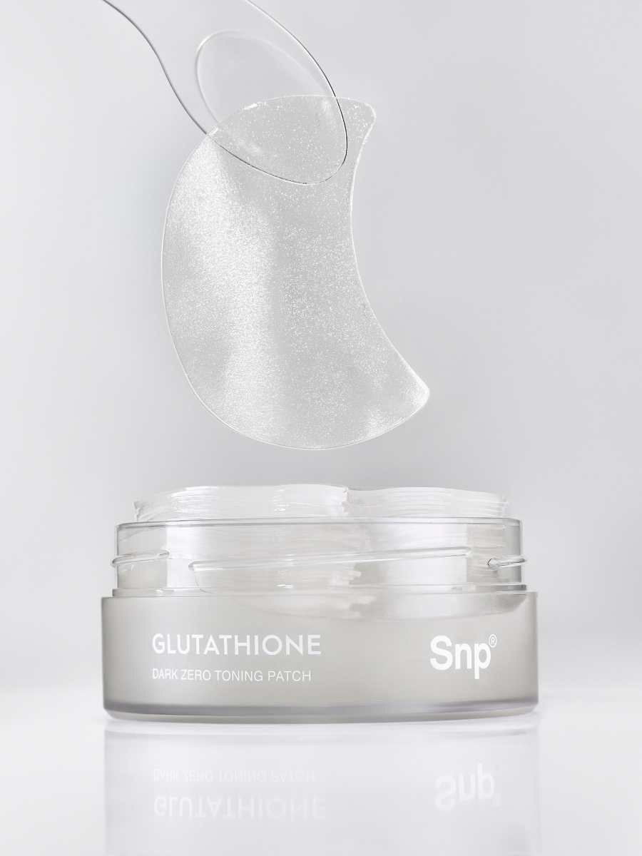 SNP Glutathione Dark Zero Toning Patch 60 EA Per Jar, 2-pack