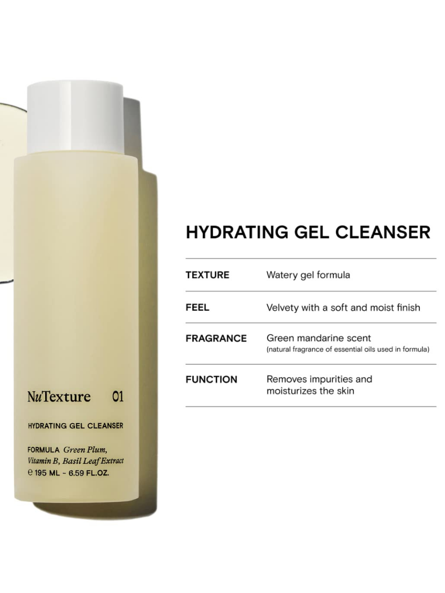 NUTEXTURE Hydrating Gel Cleanser ,  6.59 fl. oz., 2-pack