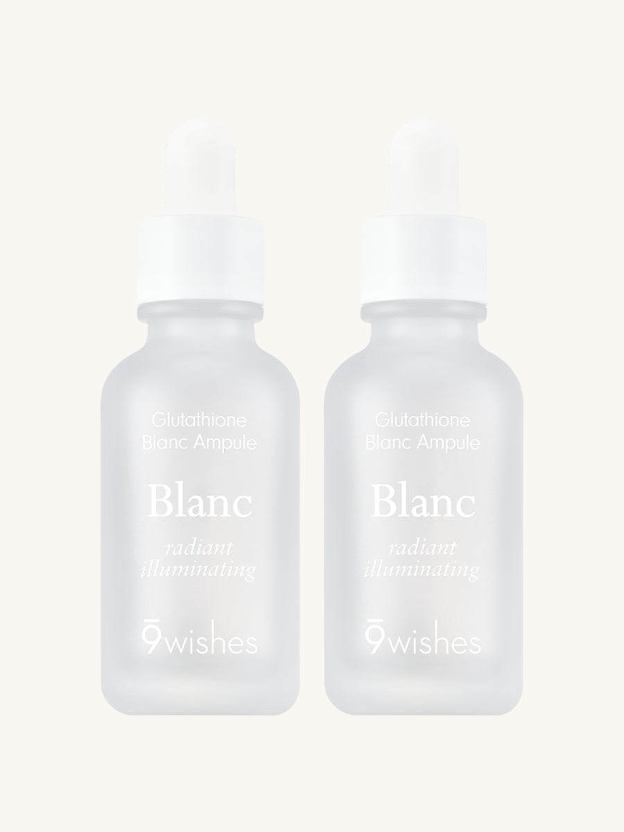 Product Image for 9WISHES Glutathione Blanc Ampoule 30mL, 2-pack