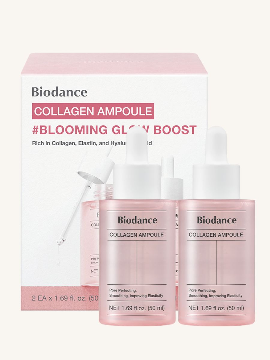 BIODANCE Pore Tightening Collagen Ampoule, 1.69 fl.oz. / 50ml, 2-pack