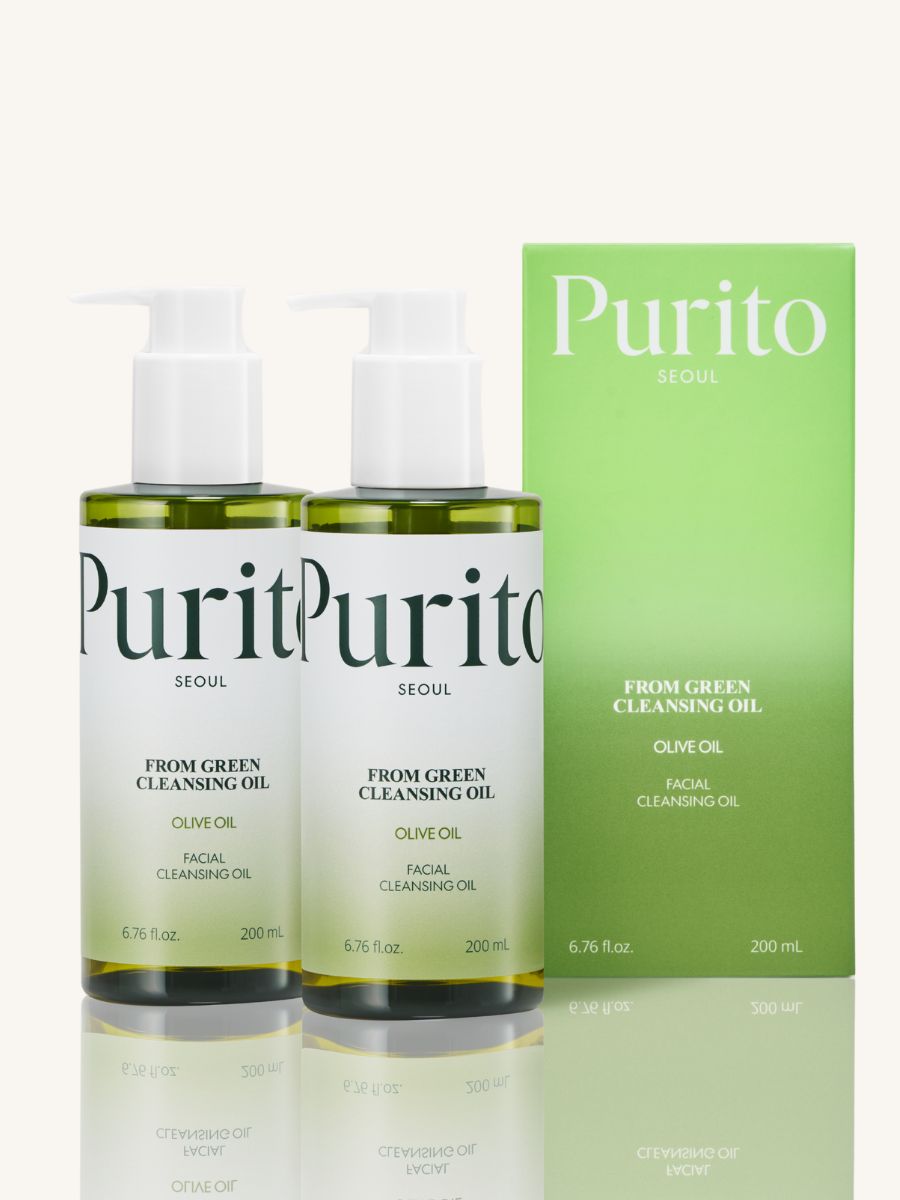 PURITO From Green Cleansing Oil Original, 6.76 fl.oz / 200ml, 2-pack