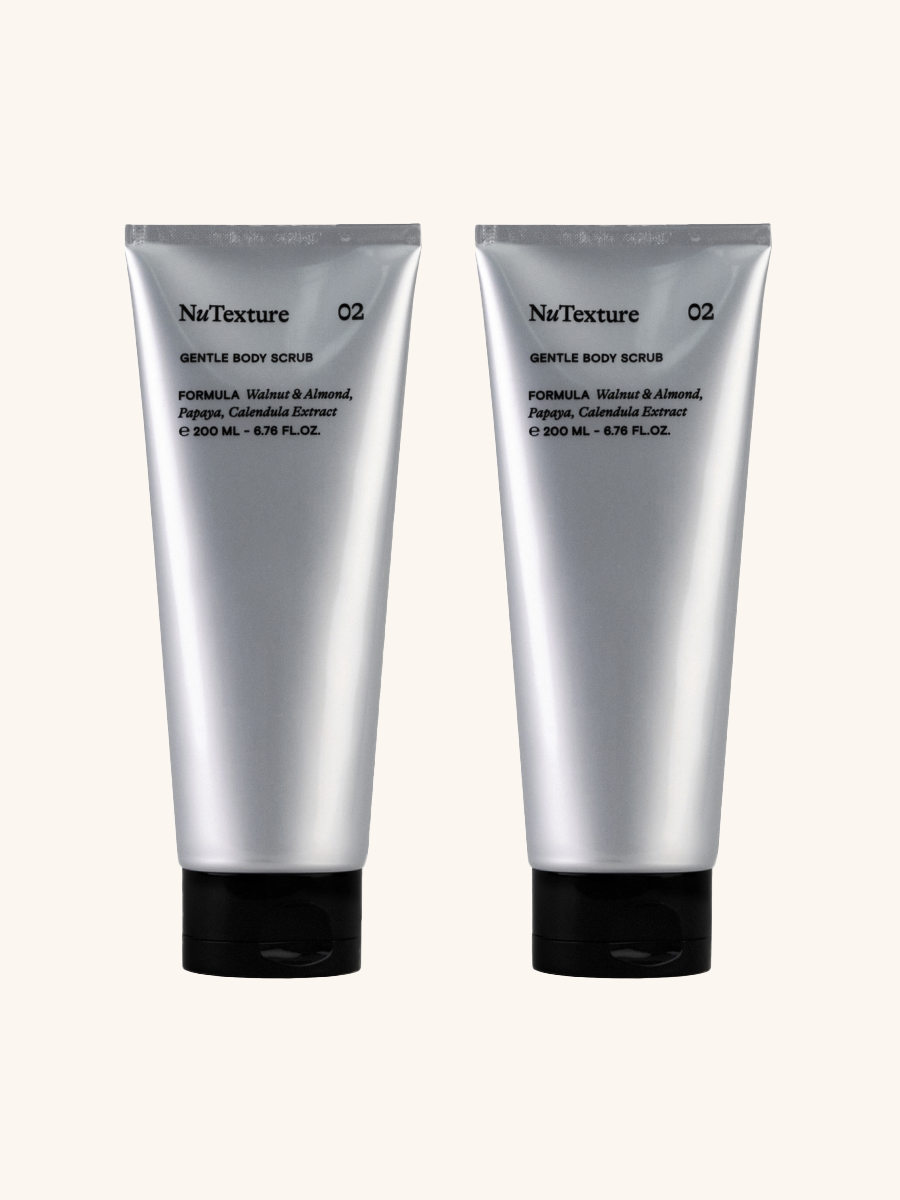 NuTexture Gentle Body Scrub 200mL, 2pack