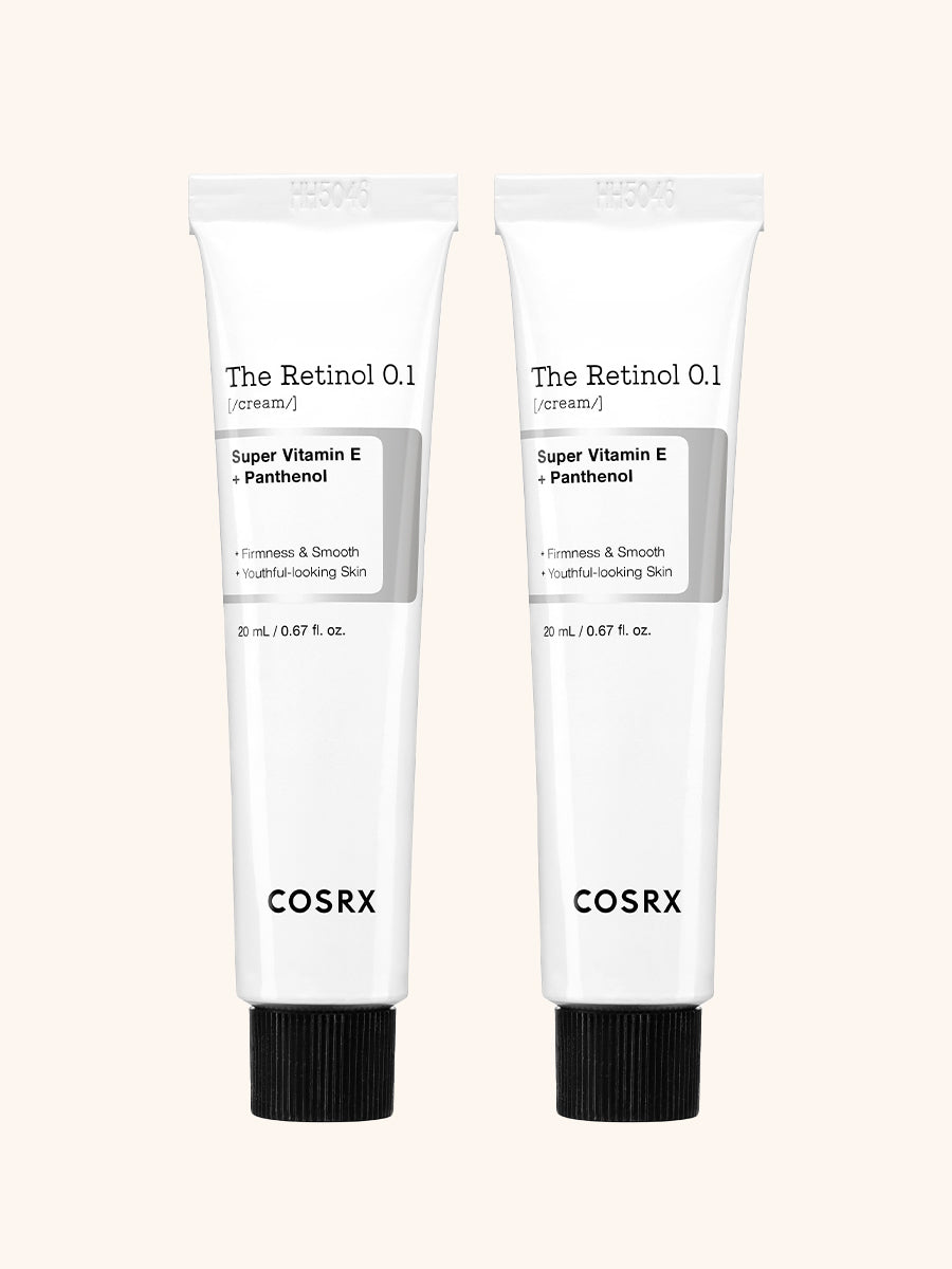 COSRX RX Retinol 0.1 Cream 20mL, 2-pack