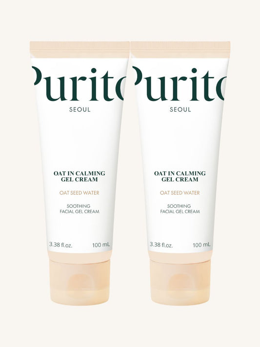 PURITO Oat-in Calming Gel Cream 100mL, 2-pack