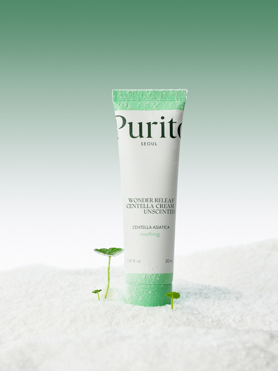 PURITO Wonder Releaf Centella Cream (Unscented) 50mL, 2-pack