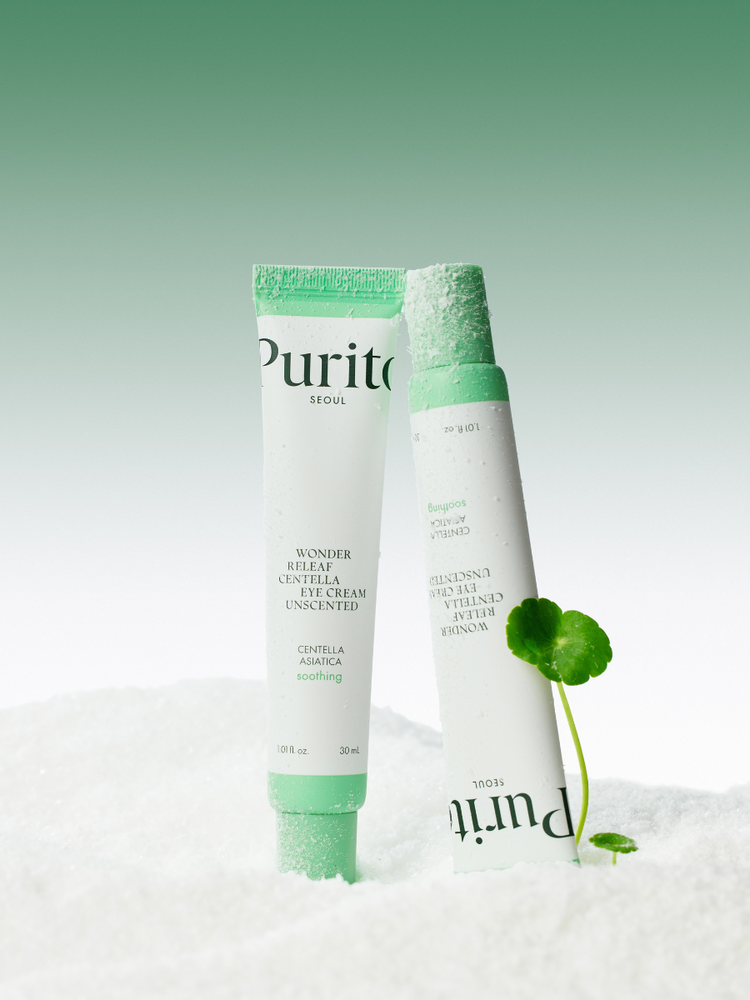 PURITO Wonder Releaf Centella Eye Cream (Unscented) 30mL, 3-pack