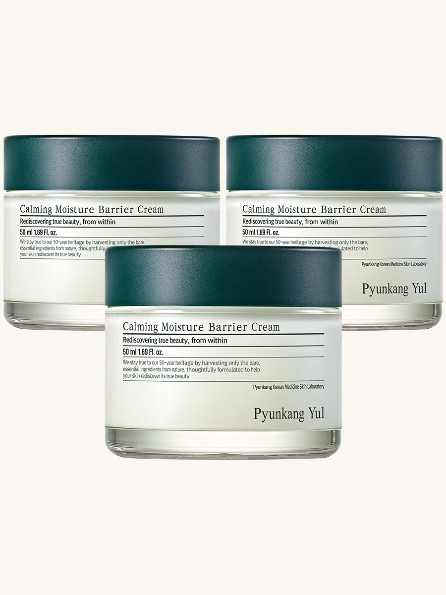 Pyunkang Yul Calming Moisture Barrier Cream, 1.69 fl.oz / 50mL, 3-pack