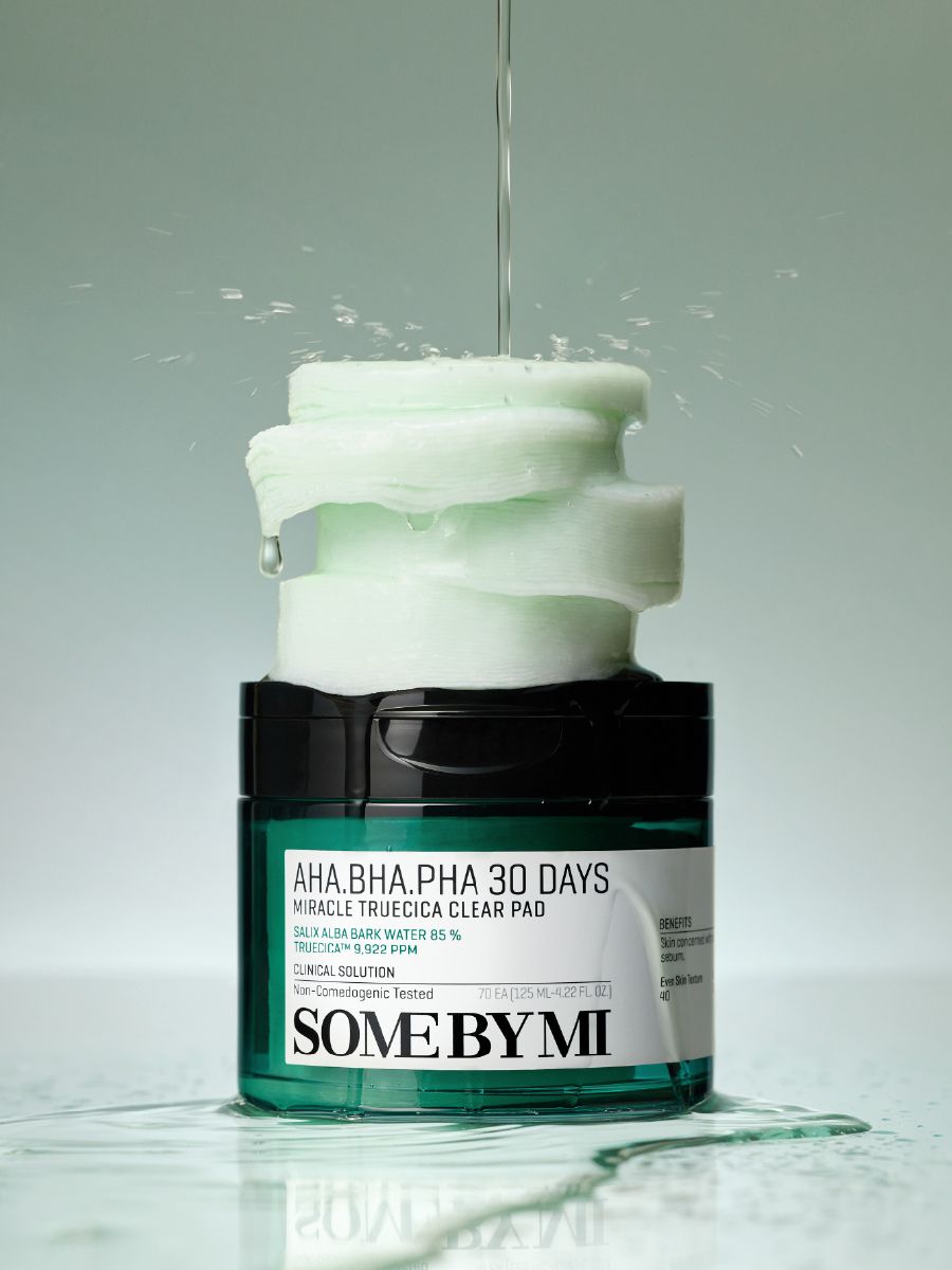 SOMEBYMI AHA BHA PHA 30 Days Miracle Truecica Clear Pad - 70 Pads, 3-pack