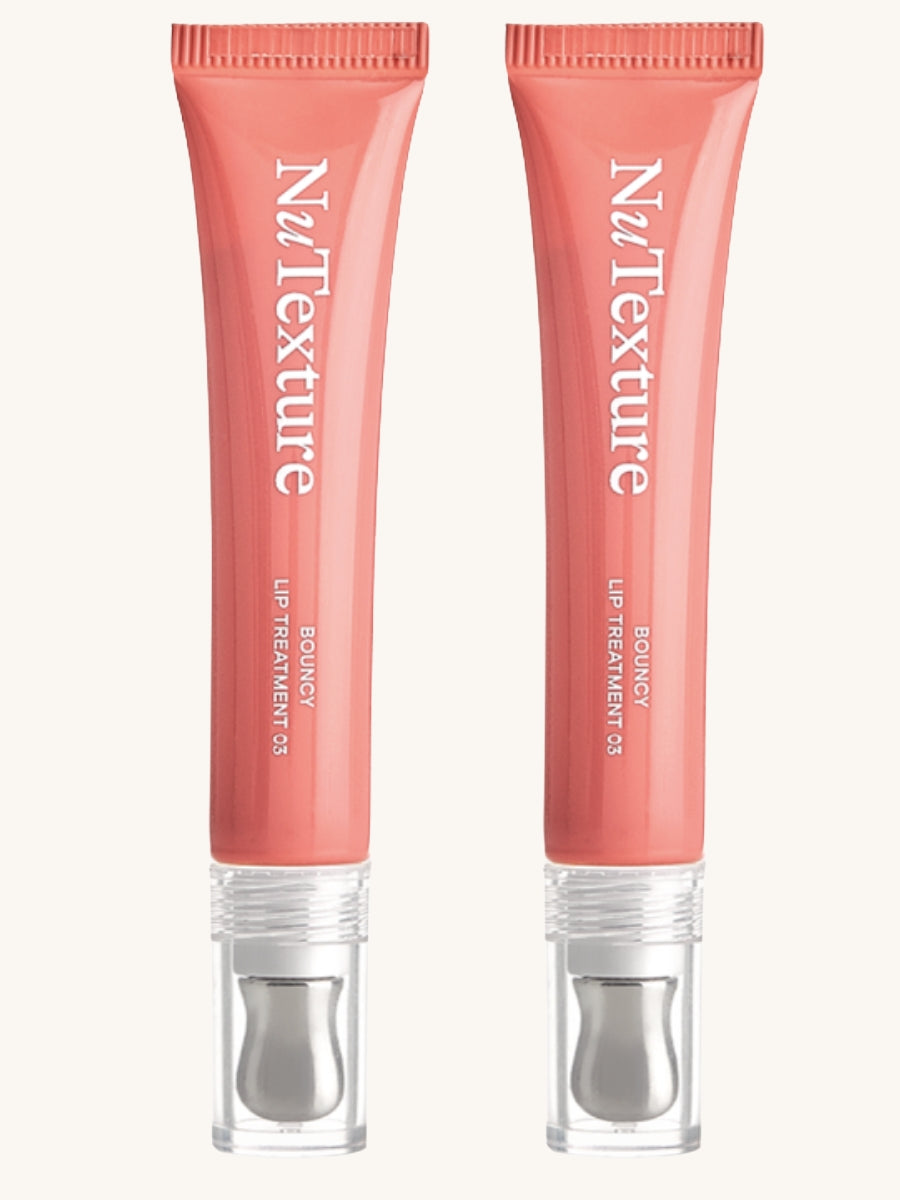 NUTEXTURE Bouncy Lip Treatment #Sunset Drive, 2-pack