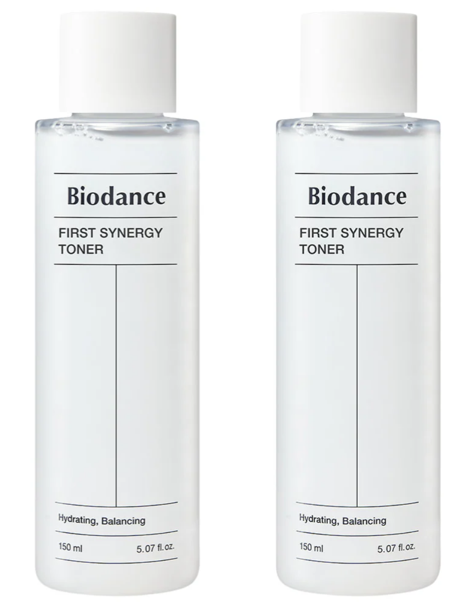 Product Image for BIODANCE First Synergy Toner, 5.07 fl. oz. / 150mL, 2-pack