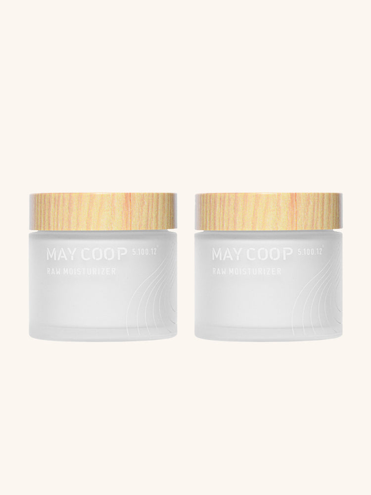 Maycoop Raw Moisturizer "Moisture Cream" 80mL, 2-pack