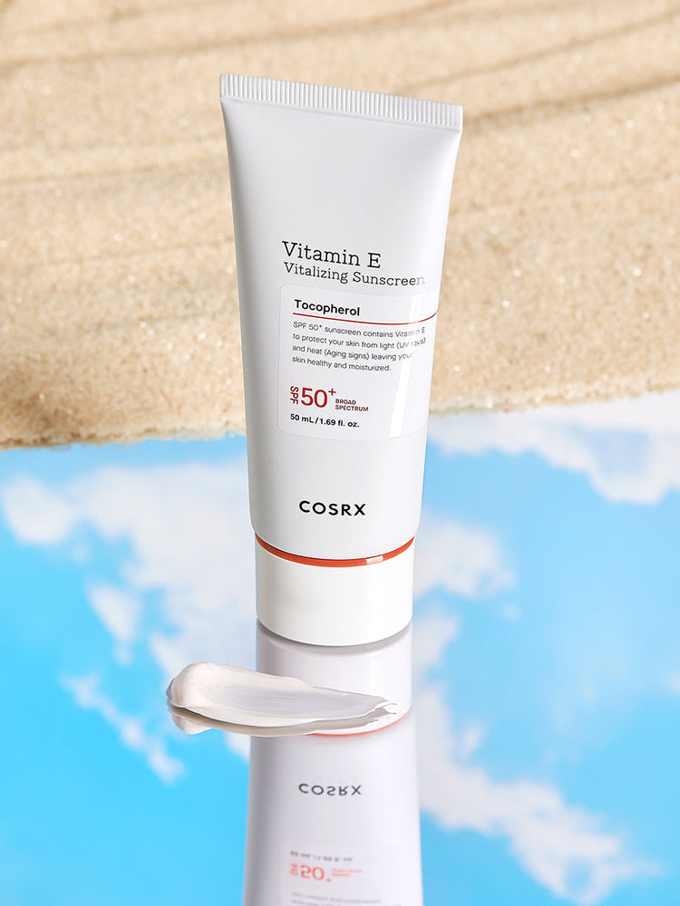 COSRX Vitamin E Vitalizing Sunscreen SPF50+ 50mL, 2-pack