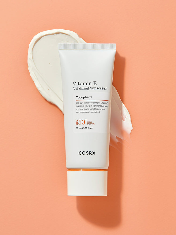 COSRX Vitamin E Vitalizing Sunscreen SPF50+ 50mL, 2-pack